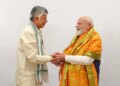 चंद्रबाबू नायडू ने प्रधानमंत्री मोदी को