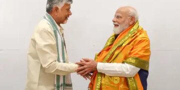 चंद्रबाबू नायडू ने प्रधानमंत्री मोदी को