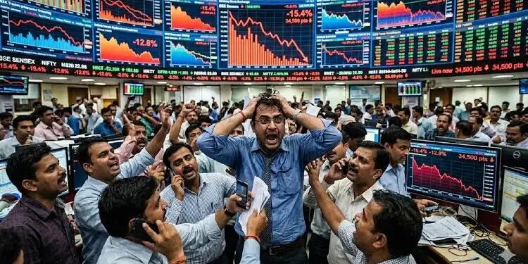 Chaos in the stock market! Sensex fell 700 points, investors lost Rs 5 lakh crore in a few hours