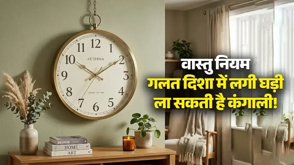 Clock Vastu Rules: Is your wall clock stopping your progress? Know the right direction to place the clock for financial gain