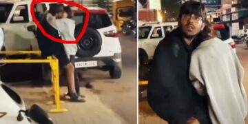 Couple objectionable behavior on road, Video Viral from Karnataka, People slams them