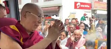 Dalai Lama arrives in Ladakh for two-month summer stay