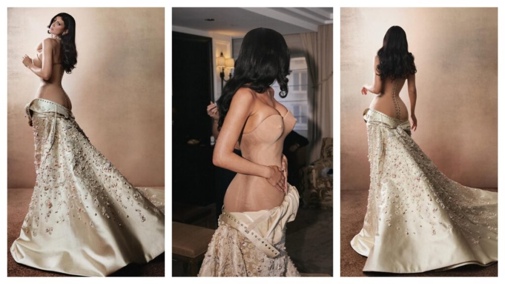 Did Kylie Jenner's gown fall off at the Met Gala? Hasina kept posing fearlessly
