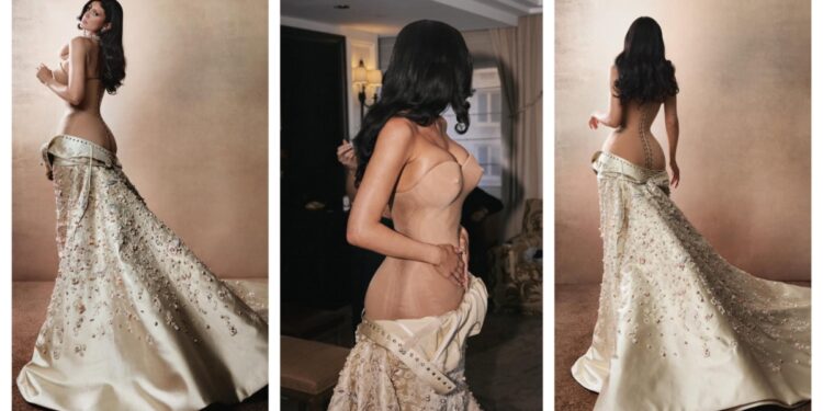 Did Kylie Jenner's gown fall off at the Met Gala? Hasina kept posing fearlessly