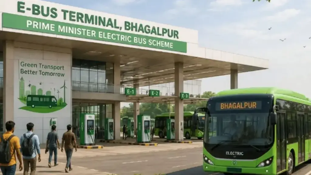 Electric buses will run soon in Bhagalpur, 10 charging stations and modern terminal will be ready.
