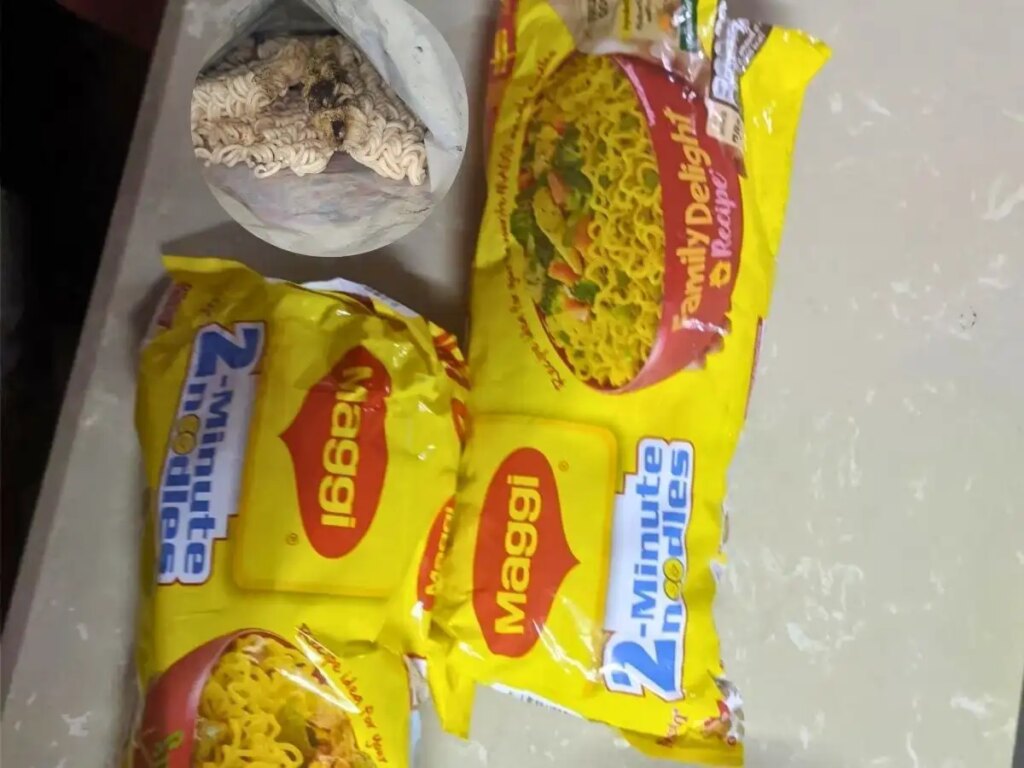 FSSAI's action on the complaint of insects being found in Maggi, watch the video, notice issued to Nestle