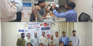 Free diabetes and retinal check up camp for journalists and their families