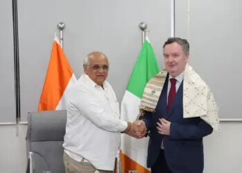 गुजरात सीएम ने भारत-ईयू एफटीए से पहले आयरिश कारोबारियों को निवेश के लिए किया आमंत्रित