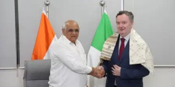 गुजरात सीएम ने भारत-ईयू एफटीए से पहले आयरिश कारोबारियों को निवेश के लिए किया आमंत्रित