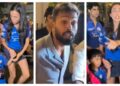 Hardika Pandya girlfriend Mahika Sharma protects Agastya Pandya from papprazi and heavy flash lashes out on cameraman
