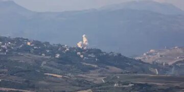 Hezbollah fired missiles at Israeli planes, IDF claimed