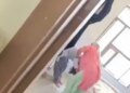 High voltage drama of Sarpanch in hotel! Wife caught red handed while celebrating with 19 year old girl, watch video
