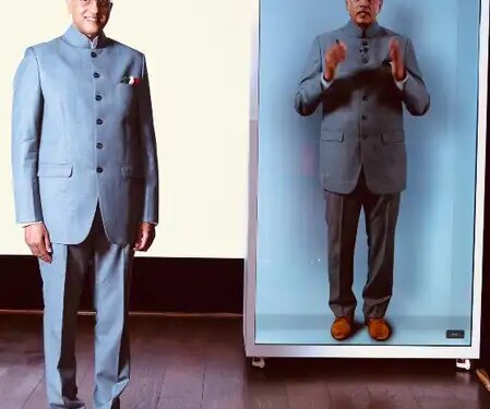 Hyderabad's Dr. P. Raghu Ram creates new Guinness World Record with AI hologram lecture