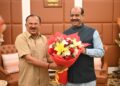Invitation given to Vice President CP Radhakrishnan and Lok Sabha Speaker Om Birla for Amrit Mahotsav of Rajasthan Assembly.