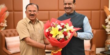 Invitation given to Vice President CP Radhakrishnan and Lok Sabha Speaker Om Birla for Amrit Mahotsav of Rajasthan Assembly.