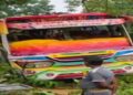 Jharkhand Accident News Indian Bus Crash Pakur bus accident Newstrack Latest News | Jharkhand: A bus carrying a wedding procession met with an accident in Jharkhand, 2 dead, many injured. News Track in Hindi