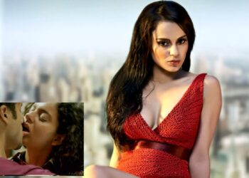Kangana Ranaut had bitten the actor's lip during the kiss scene, his face was bloody? Actress's reaction on the video