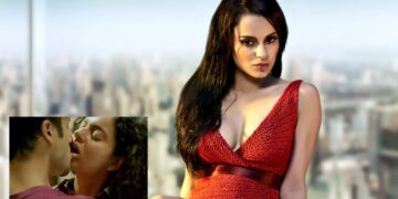 Kangana Ranaut had bitten the actor's lip during the kiss scene, his face was bloody? Actress's reaction on the video