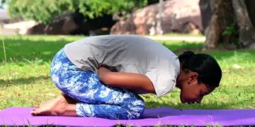 Mandukasana is very beneficial for liver and kidney, also reduces stress.