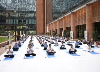 Ministries celebrate Yoga Day with emphasis on 'Healthy Aging'