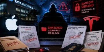 More than 2 lakh confidential files leaked on the dark web, seen in the video, documents of Apple and Tesla also included
