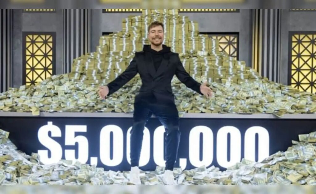MrBeast breaks all records! Became the world's first YouTuber with 500 million subscribers, know his net worth and monthly earnings