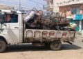 Municipal Corporation Jaipur strict on encroachment: 4 canter goods seized, carrying charge of Rs 7 thousand collected