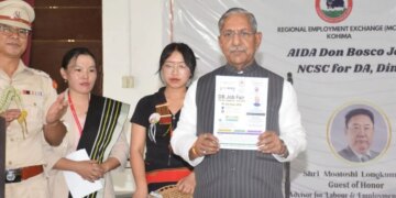 Nagaland Governor Nand Kishore Yadav inaugurates Kohima Job Fair