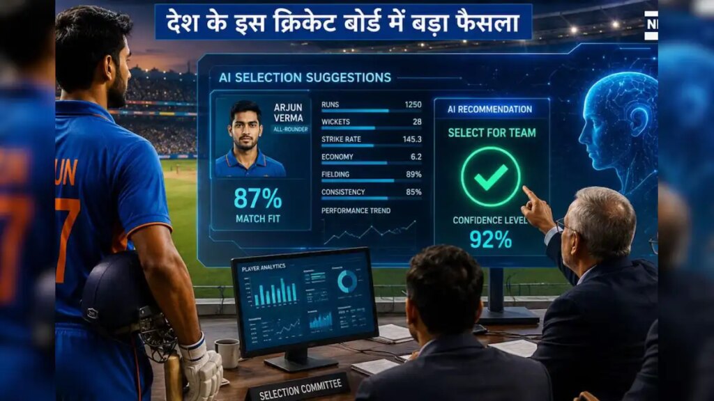 Now AI has entered cricket too! Now team players will be selected with the help of technology, this board made a big change