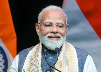 On record tenure, Prime Minister Modi said, 'Public service is the biggest test of good governance'
