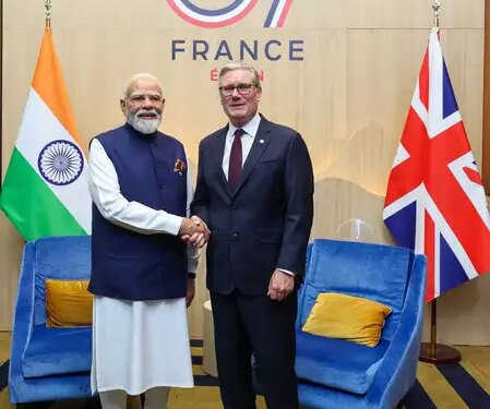 PM Modi-Starmer meet in G-7 summit, many issues from trade to AI discussed