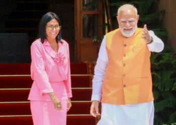 PM Modi and Venezuela's acting President Rodriguez discussed building energy partnership: External Affairs Ministry