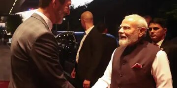 PM Modi arrives in Slovakia on two-day visit, welcomed with traditional bread and salt