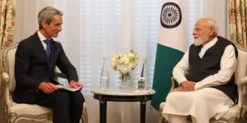 PM Modi met CEOs of many top companies, mentioned the growing manufacturing and innovation ecosystem in India.