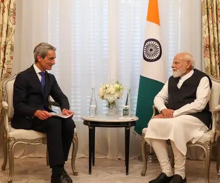 PM Modi met CEOs of many top companies, mentioned the growing manufacturing and innovation ecosystem in India.