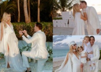 Paris Hilton got married again, took seven vows again, wedding photos viral on the internet