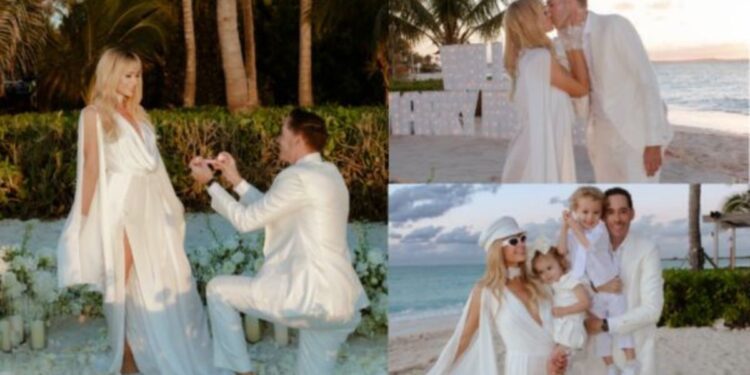 Paris Hilton got married again, took seven vows again, wedding photos viral on the internet