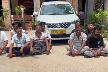 Police action in Bhilwara, 9 people arrested for gambling
