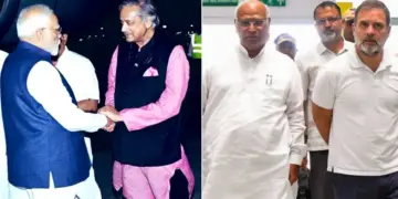 Politics heats up over Shashi Tharoor supporting PM Modi! BJP launched a scathing attack on Congress, saying - "They have been exposed..."