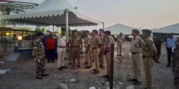Preparations intensified for Amarnath Yatra-2026, security arrangements were reviewed at Bhagwati Nagar Base Camp and Tawi River Front.