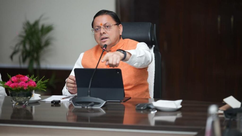 Pushkar Singh Dhami |Uttarakhand Monsoon Preparation|Latest Hindi News|Samachar Hindi Newstrack | Uttarakhand News: Dhami government alert on monsoon preparations in Uttarakhand, there will be special monitoring of sensitive areas. News Track in Hindi