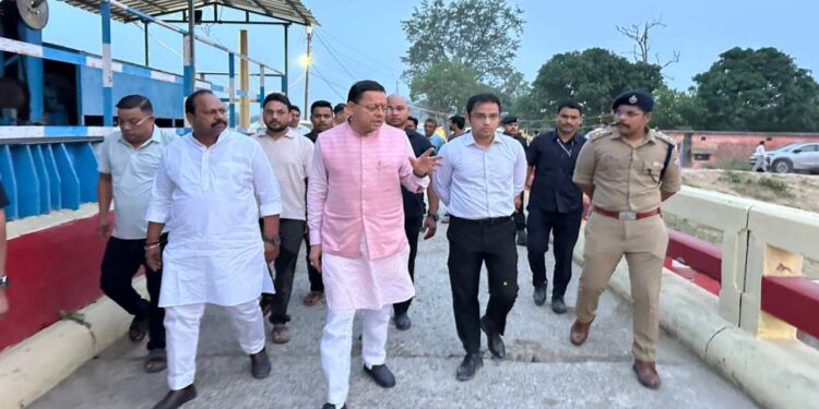 Pushkar Singh Dhami|Lohiahead Water Bypass|Khatima News|Latest Hindi News|Samachar Hindi Newstrack | Uttarakhand News: Lohiahead Water Bypass of Khatima will get a new look, CM Dhami gave instructions for development. News Track in Hindi