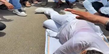 Rajasthan: Former minister Rajendra Gudha came out to protest against changing the name of Islampur, his health deteriorated outside the collectorate.