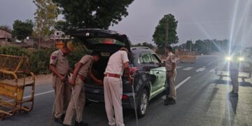Rajasthan Police's mega-action on Sunday: Major action against 9,523 vehicles in a single day