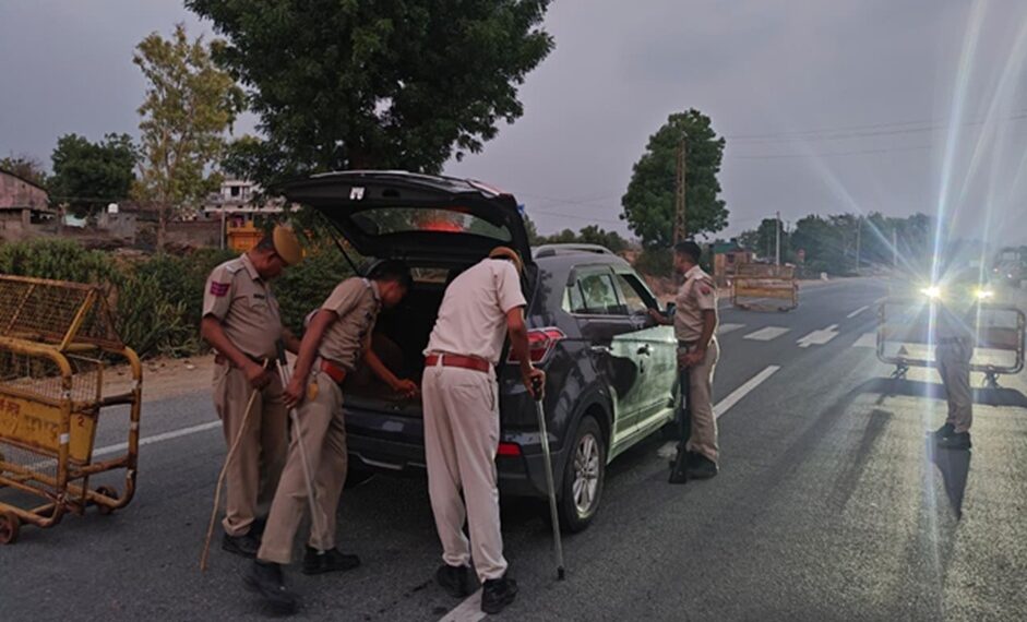 Rajasthan Police's mega-action on Sunday: Major action against 9,523 vehicles in a single day