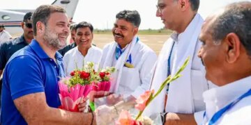 Rajasthan: Rahul Gandhi reached Kota, Gehlot and Pilot seen together at the airport.