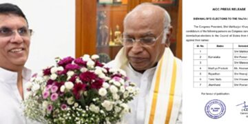 Rajya Sabha Elections 2026: Congress released the list of candidates, Mallikarjun Kharge from Karnataka, Pawan Khera and Meenakshi Natarajan also got tickets.