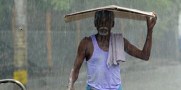 Regional Meteorological Department predicted heavy rain in parts of Tamil Nadu