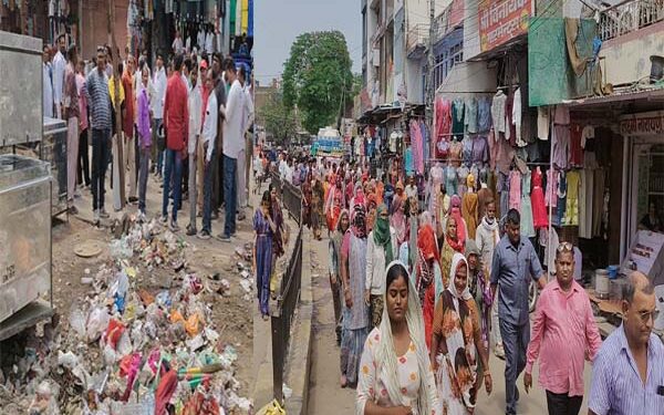 Sanitation workers on strike for three days: Rally held for their demands, indefinite protest at Jalebi Chowk from Tuesday