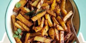 Say no to outside food in summer, make spicy pickled potatoes at home, know the method